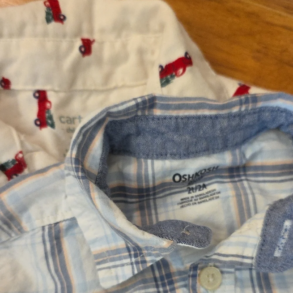 Joe's Jeans Red Short Sleeve Tee Pajama Caters Lot Of 7 Items 24 Months